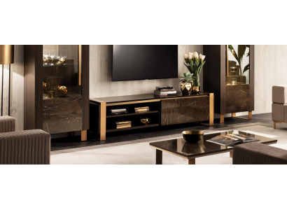 Designer tv-tv dressoir lage commode bijzetkast kast kamerplank luxe wonen