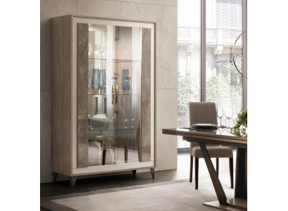 Dressoir Luxe Etalage Vitrine Glazen Kast Modern Stijl Italiaanse Meubels