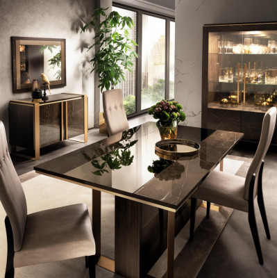 Ontwerper Eettafel Design Tafel Hout Eetkamer Woonkamer klassiek 160x90 cm Nieuw