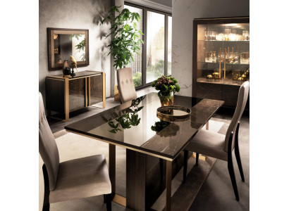 Ontwerper Eettafel Design Tafel Hout Eetkamer Woonkamer klassiek 160x90 cm Nieuw