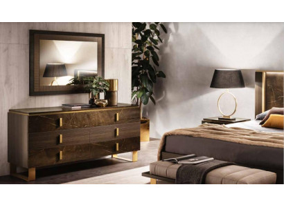 Console tafel dressoir met spiegel luxe meubelset console 2-delig. Gemaakt.