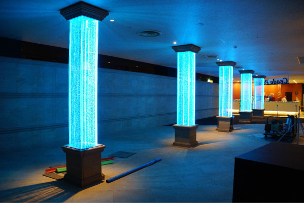 Ontwerper 270cm waterval xxl waterzuilen Bar Lokale watervalwand