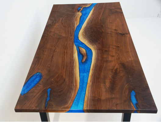 Riviertafels Eettafel Design Tafel Moderne meubels 220x90 Epoxyhars Oceaan Zee