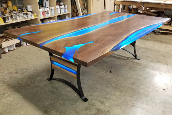 Eettafel River Table Echt hout Riviertafel 260x110 Massieve tafels