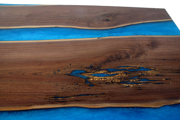 Moderne Tafels Eettafel Meer Design Tafel Hars Rivier Meubels 220x90 Epoxy Oceaan
