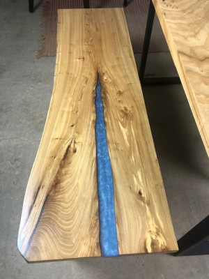 Ontwerp Tafel Bank Eettafel Keukentafel Woonkamertafels Banken Massief epoxy nieuw