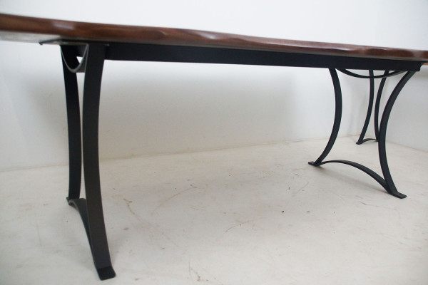 Eettafel River Table Echt Hout Riviertafel 220x100 Massieve Tafels Epoxyhars