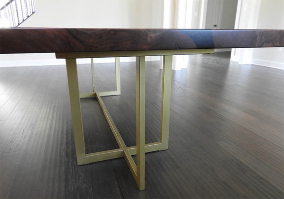 Riviertafel Eettafel Massief Tafels 240x100 Epoxyhars Zee