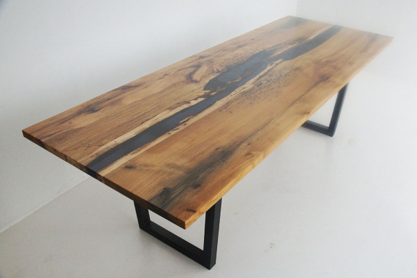 Eettafel Houten Tafels Woon Eetkamer Tafel 220x90 Massief Houten Eettafels