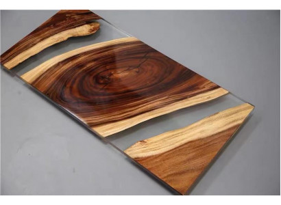 Epoxihars Eettafel River Table 200x90 Nieuw Echt Hout Massieve Tafels