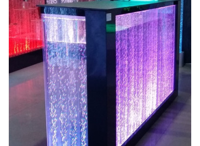 Tafel Bar Water Muur Bar Toog Verlichte Bartafel Barkrukje Led Plank