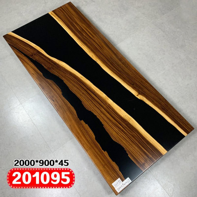 Tafel Eettafel Tafels Epoxyhars Epoxy Echt hout Massief design