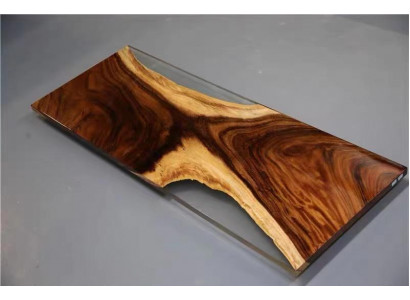 Eettafel Zee Water Rivier Echt hout Riviertafel 180x80 Tafels Epoxyhars Nieuw