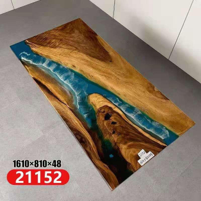Eettafel Zee Water Rivier Echt Hout Riviertafel 161x81 Tafels