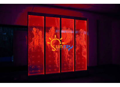 Wandpaneel met waterbellen LED-watermuur Decoratieve designer watermuur