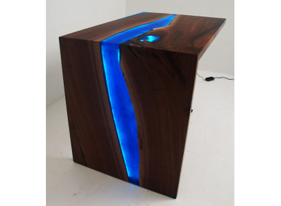 Maatwerk tafel Epoxyhars Epoxyhars Riviertafels Echt hout Prijs per vierkante meter