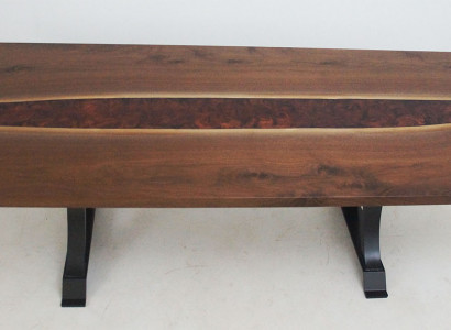 Waterval tafel vergadertafel eettafels keukentafel epoxy giethars 1m² prijs