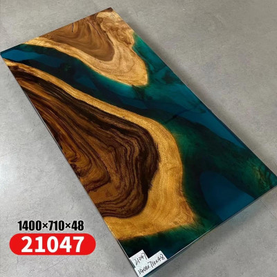 Tafel Eettafel Tafels Hars Epoxy Massief ontwerpmeubelen 140x71 Echt