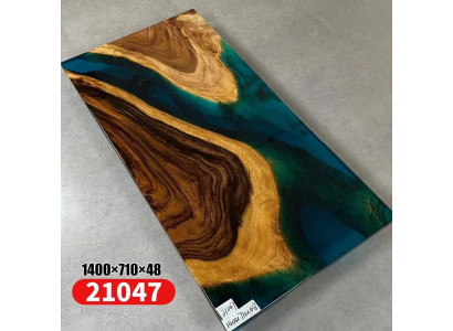 Tafel Eettafel Tafels Hars Epoxy Massief ontwerpmeubelen 140x71 Echt