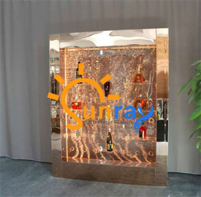 LED watermuur planken bar inrichting Uitzonderlijke planken kast