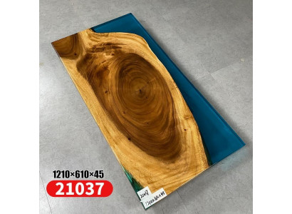Salontafel River Table Epoxyhars Massief Tafels 121x61 Riviertafel Echt