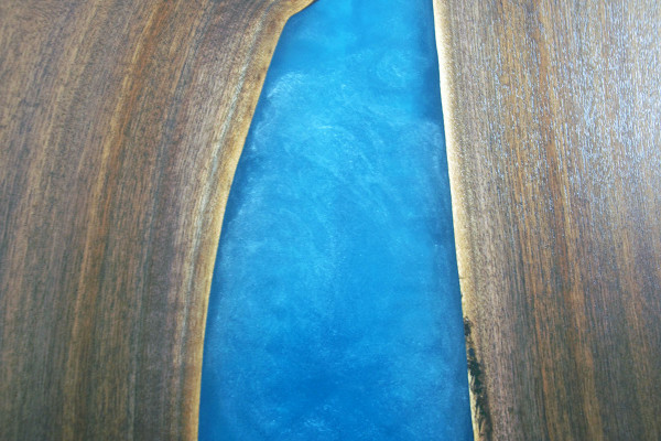 Salontafel River Table Echt Hout Riviertafel Massief Decoratieve Epoxyhars