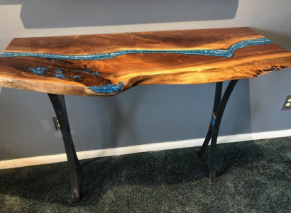 Bijzettafel console tafel ontwerperstafel console tafel wandtafels