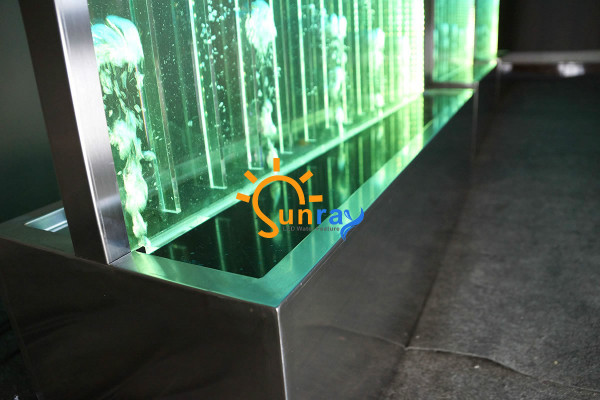 Wandpaneel met waterbellen LED Nieuwe watermuur Designer waterval Verlicht