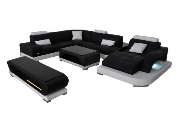 Sofa Bank Bekleding Zitje Hoek Moderne Banken U Vorm Woonlandschap Set Nieuw