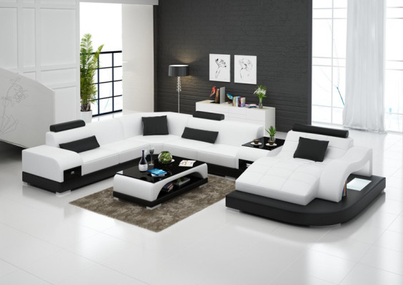 Sofa Bank Bekleding Zitje Hoek Moderne Banken U Vorm Woonlandschap Set Nieuw