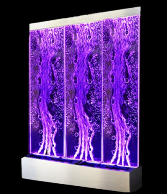 Kolom muren LED waterscheidingswand waterwand waterval wand waterwanden