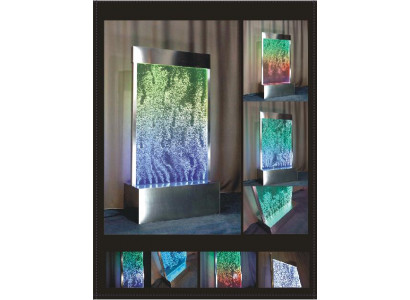 Wandpaneel LED Watermuur Waterwanden Waterbellen Decoratieve Moderne Muur
