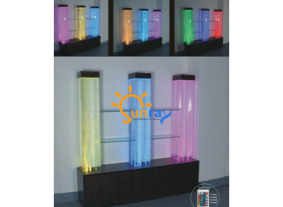 LED rek bar water muur kolom Verlichte waterwanden Bar balie Rek meubels