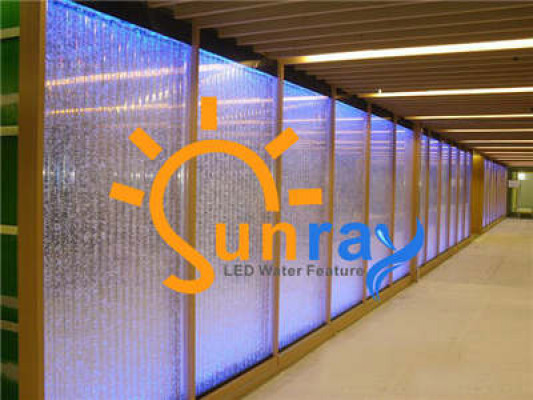 Scheidingswand Plankkast Watermuur Kolom Wanden LED 60x240 Waterwanden Watermuur