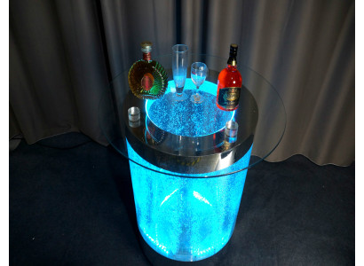 Led bar tafel water muur bar toonbank meubels verlicht salontafel