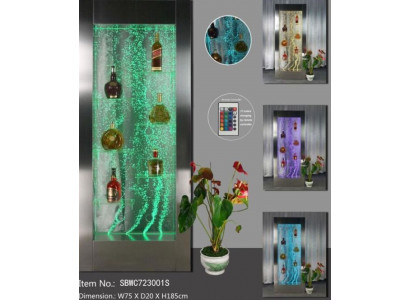 Regaal Ontwerper Verlicht Led Watermuur Barkast Kolom
