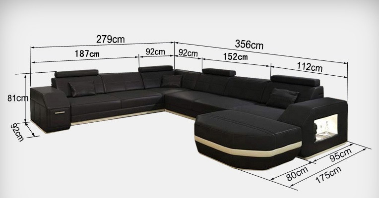 Leder hoekbank gestoffeerde bankstellen woonlandschap luxe set hoekbanken bank