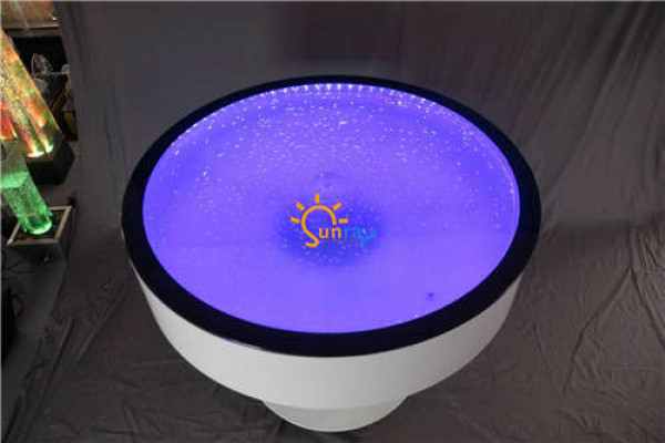 Ronde tafel statafel bar Ronde tafels LED water speel verlicht LED