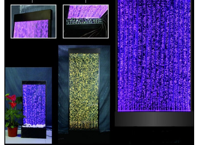Scheidingswandrek kast watermuur zuil muren Watermuur LED 120x200