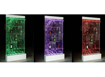 Regale Designer Verlicht Led Water Muur Bar Regaal Kolom Toonbank Waterzuilen