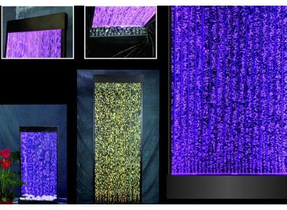 Wandpaneel LED Modern Watermuur Watermuren Waterbellen Decoratieve Muur