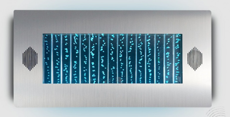 Wandpaneel LED waterwand Moderne watermuren Waterbellen Decoratieve muur