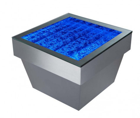 Ontwerp Tafel Salontafel Waterzuilen Zuilkolom Decoratiewaterbank Tafels LED