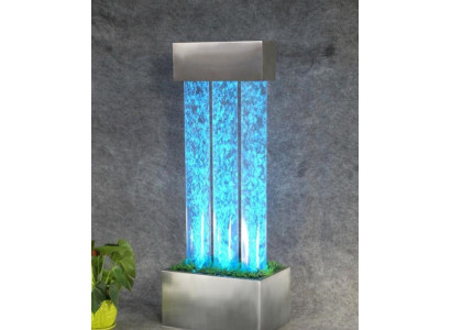 Waterspanning watermuur fontein LED-verlichting waterelement waterspanning zuilen
