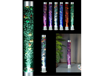 RGB LED waterzuil waterval bubbelzuil LED-kleuren watervalzuilen
