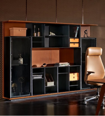 Kantoor boekenkast archiefkast kast luxe meubels stijl antieke kasten