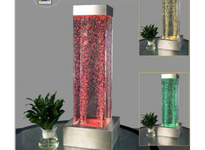 Waterzuil 20x80cm, waterspraakzuil, LED-scheidingswand