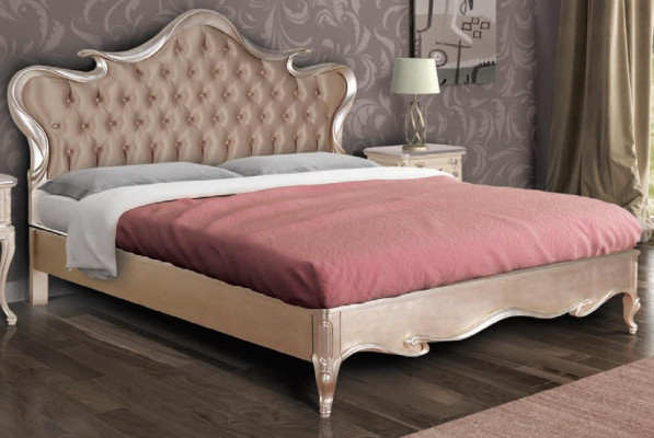 Luxe slaapkamer set Bed Nachtkastjes Kruk Kaptafel Spiegel Volledig nieuw