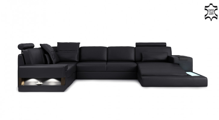 Je hebt de ultieme U-vormige hoekbank: luxe en comfort in perfectie.