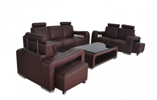 3+2+1 set leren bank bank gestoffeerde bank sofa's luxe nieuwe woonlandschap